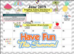 June Calendar